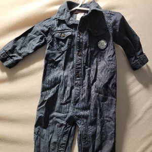 Carters 6 demin jumpsuit